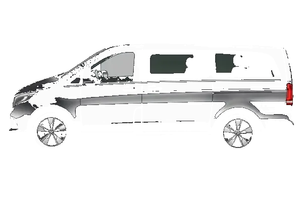 Taxi van Mercedes Classe V 7 places famille — Alexandre & Co